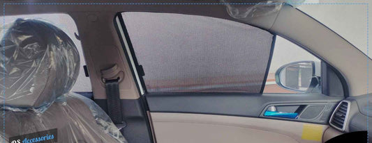 QS Window Sun Shades (Car Pardy) For Hyundai Tucson 2015-2024 Crossover: Superior UV Protection & Custom Fit (Copy)