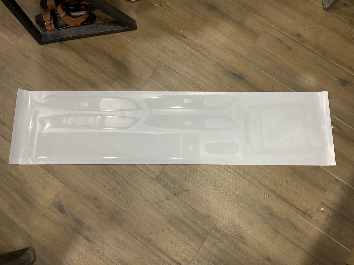 Hyundai Tucson HEV (2025) Interior PPF TPU Kit – Scratch-Resistant Transparent Film Protection