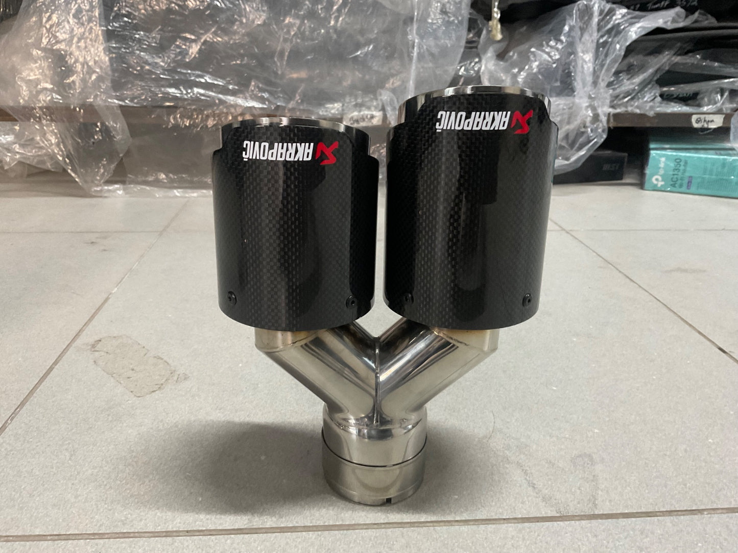 Akrapovic Silencer Tip – Original Carbon Fiber Exhaust Tip