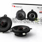 Nakamichi NSF624 6.5 Inch 2-Way Coaxial Car Speakers 225W Peak Power