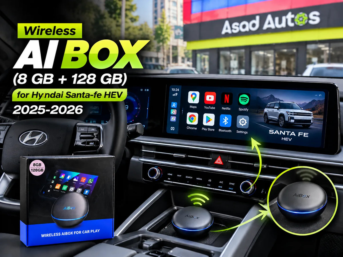 Wireless AI Box 128GB for Hyundai Santa Fe HEV 2025–2026