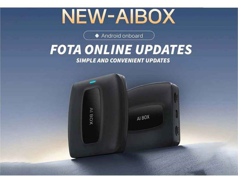 Ai Box Wireless CarPlay & Android Auto Adapter – Smart AI Box for Netflix, YouTube & More
