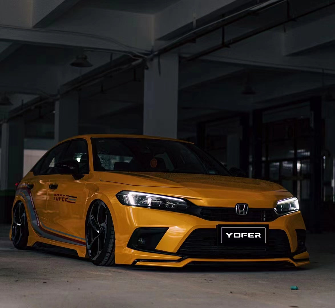 Yofer Style Body Kit for Honda Civic 2022-2025 – aerodynamic and sporty design for enhanced performance and style.