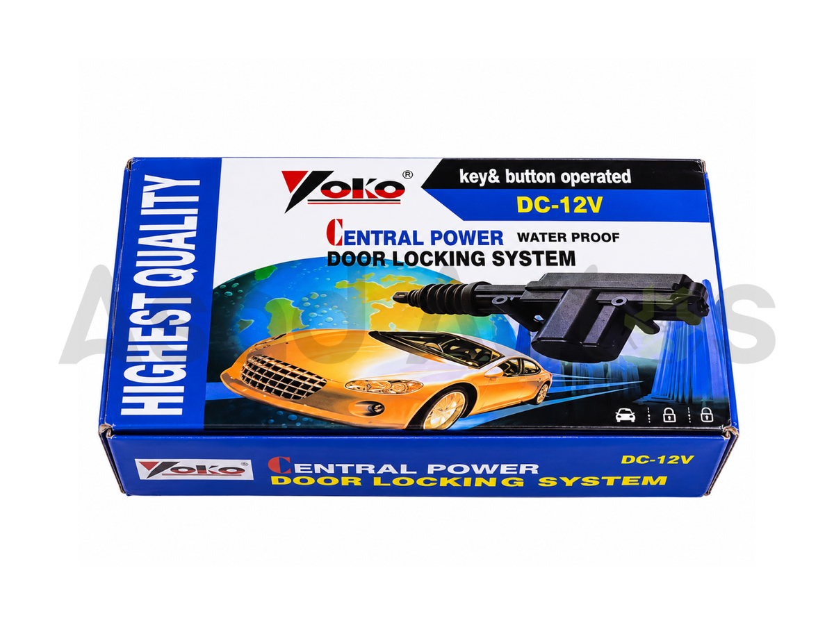 Yoko Central Power Door Locking System DC-12V for automotive door locks