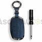 Zinc Leather Key Cover for MG HS PHEV 2025-2026