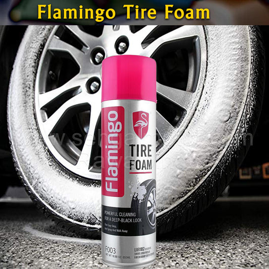 Flamingo New-Formula Tire Foam For Cars
