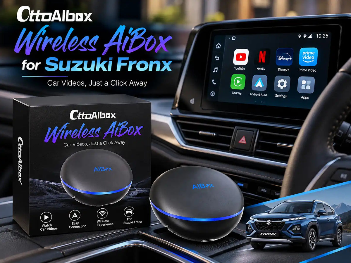 AI Box CarPlay wireless adapter for Suzuki Fronx