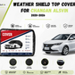 Weather shield top cover protecting Changan Alsvin 2020-2026 from rain and dust while parked outdoors - Asad Autos