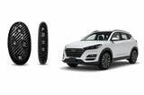 arbon Fiber Key Cover for Hyundai Tucson 2015-2024 smart key fob
