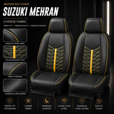 Premium bespoke seat cover made from high-quality Chinese automotive upholstery material for Suzuki Mehran