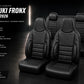Bespoke black Japanese material seat covers for Suzuki Fronx 2025-2026