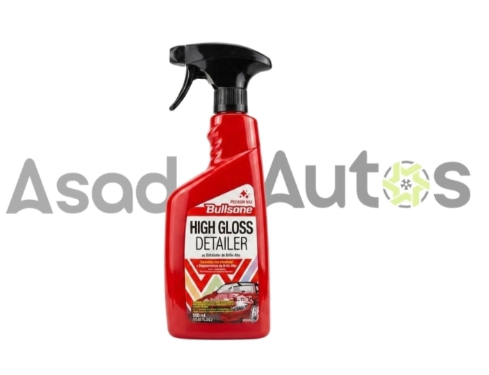 Bullsone High Gloss Detailer Spray for Instant Car Shine and Paint Enhancement in Pakistan by Asad Autos