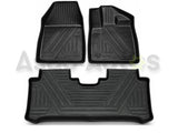 TPE floor mats for BYD Atto 2 in black, custom fit full set