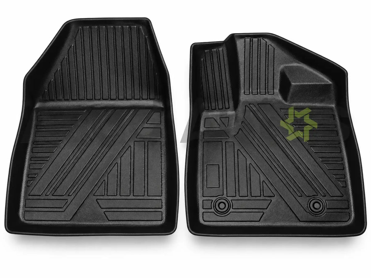 Front TPE floor mats for BYD Atto 2 driver and passenger side