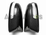 Carbon fiber Batman style side mirror covers pair for Honda City 2009-2021 sedan - Asad Autos