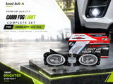 CARRI Fog Light Complete Set for Honda City 2012-2013