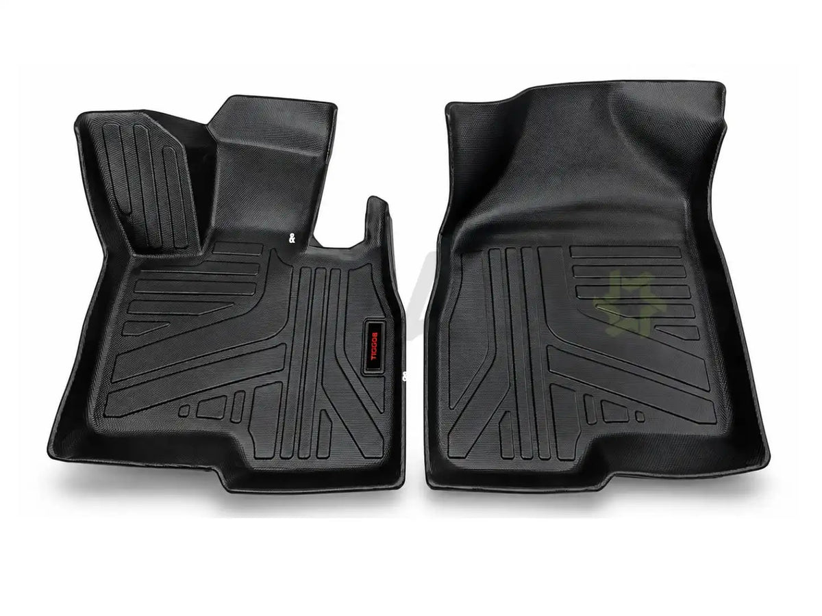 Anti-slip textured base of Chery Tiggo 8 TPE floor mats