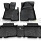 TPE floor mats installed inside Chery Tiggo 8 cabin
