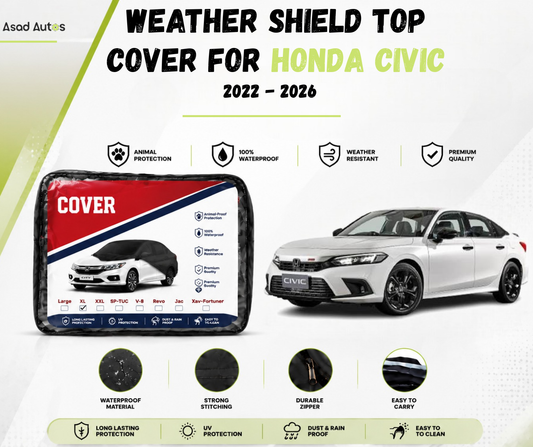Weather Shield Top Cover for Honda Civic 2022–2026