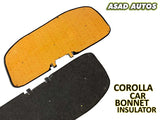 Toyota Corolla 2012 Bonnet Insulator – Premium Heat & Noise Shield