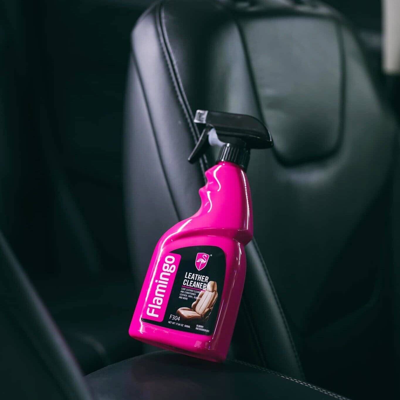 Flamingo One-Swipe Leather Polish For Cars