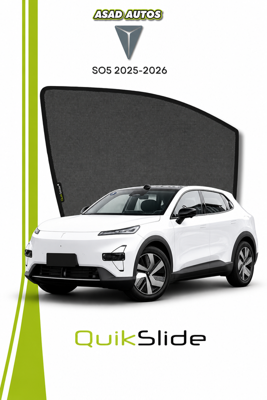 QS | QuikSlide Window Sun Shades (Car Pardy) For Deepal S05 2025–2026