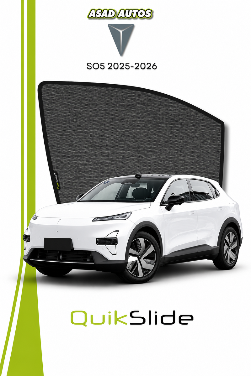 QS | QuikSlide Window Sun Shades (Car Pardy) For Deepal S05 2025–2026