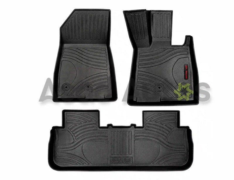 Deepal S05 9D TPE floor mats full coverage waterproof custom fit set for REEV SUV