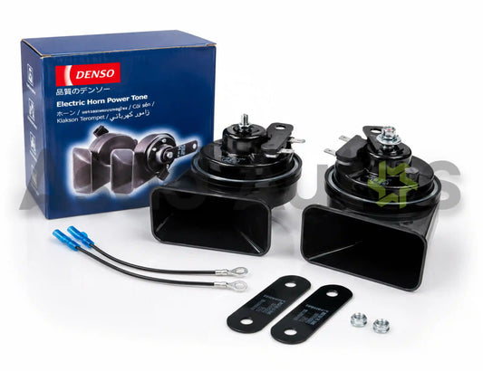 Denso Electric Power Horn 7700 12V double pin A-200 car horn - Asad Autos