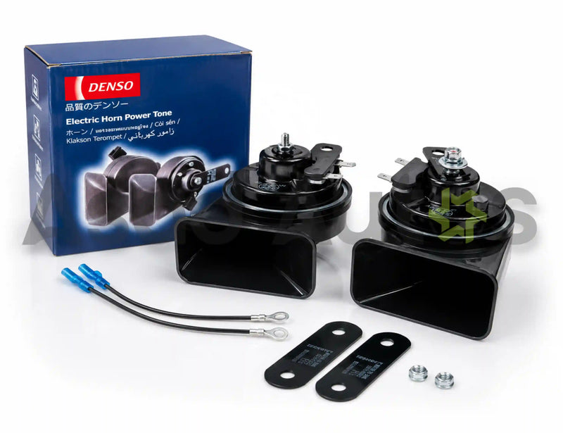 Denso Electric Power Horn 7700 12V double pin A-200 car horn - Asad Autos
