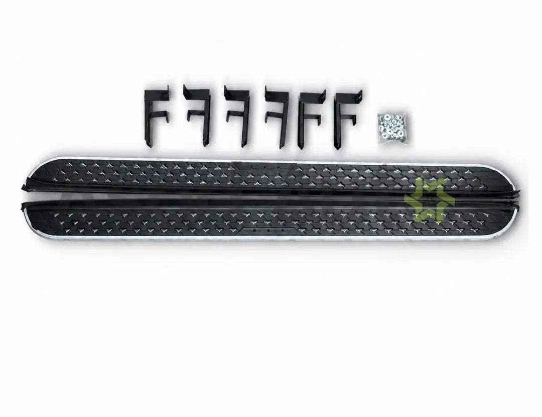 Diamond style anti-slip side steps running boards pair for Changan Oshan X7 2022-2026 SUV - Asad Autos