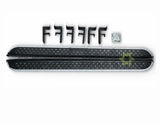 Diamond style anti-slip side steps running boards pair for Changan Oshan X7 2022-2026 SUV - Asad Autos