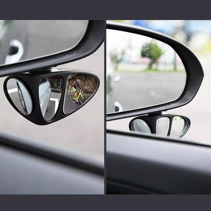 Adjustable 3-in-1 Car Blind Spot Mirror with Wide-Angle View Right Side