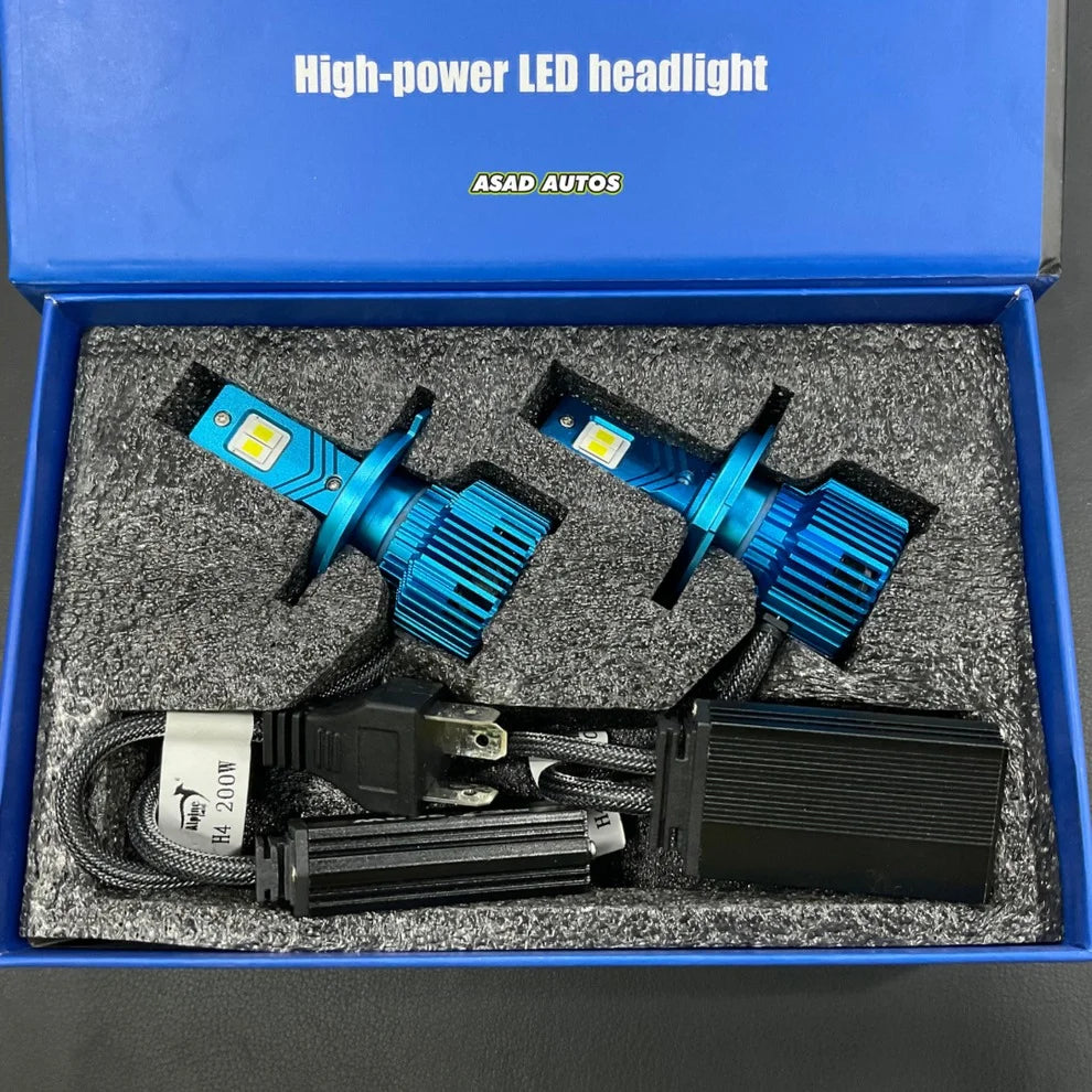 Alpine Gold LED Lights for Toyota Hilux Vigo – High Brightness & Stylish Yellow Beam