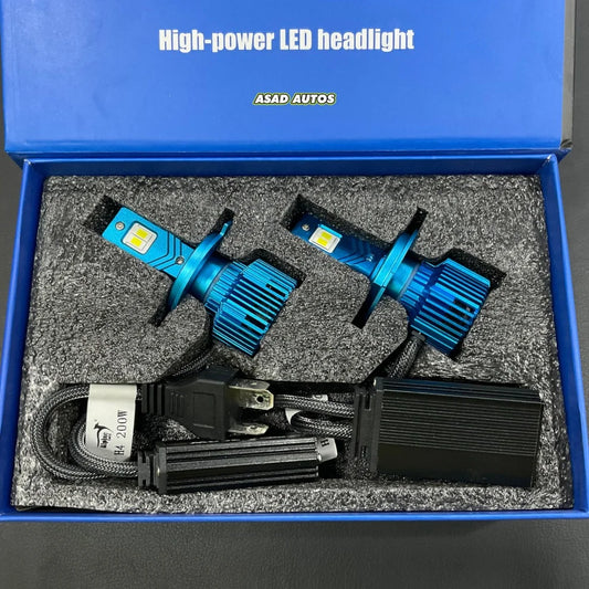 Alpine Gold LED Lights for Toyota Hilux Vigo – High Brightness & Stylish Yellow Beam