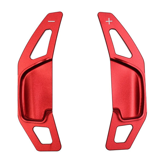 Red Paddle Shift Extensions for Toyota Corolla Steering Wheel (2014-2022) - Set of 2
