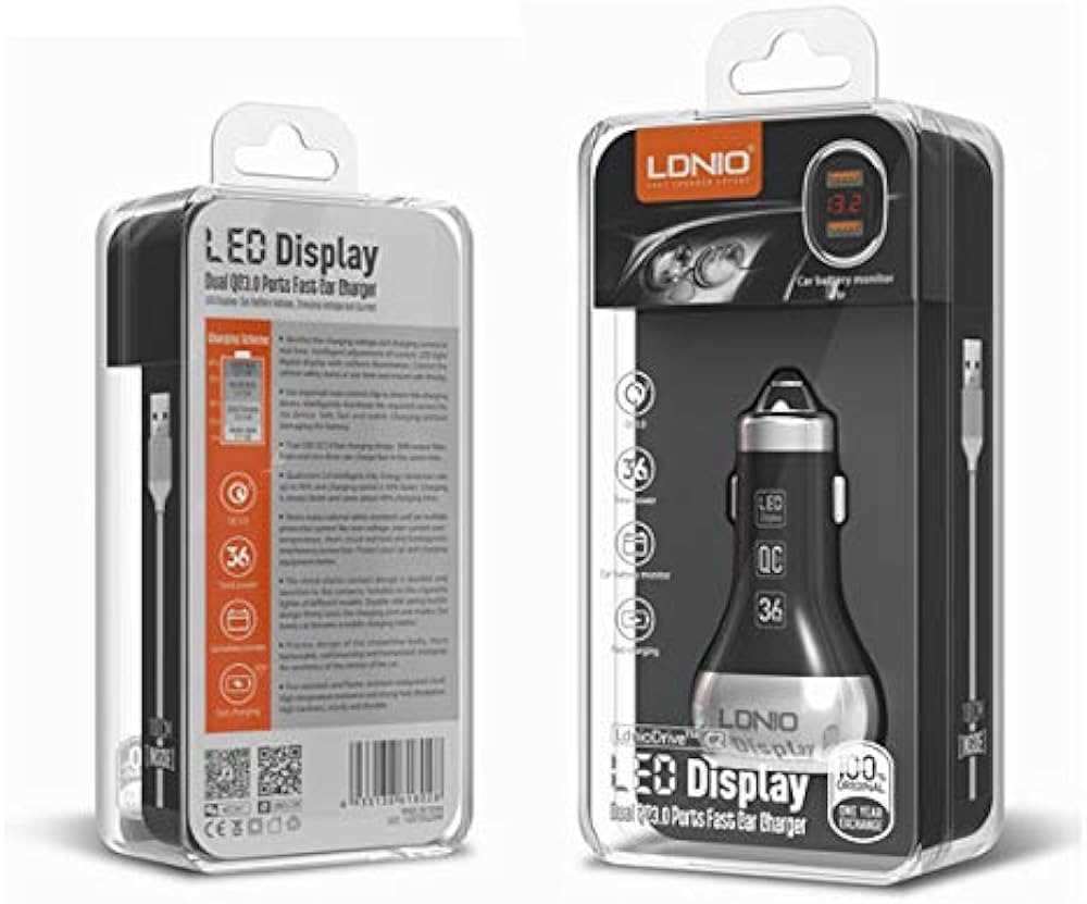 LDNIO Latest Ultra Fast Charger For Cars