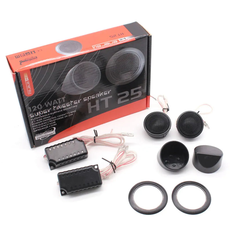 LE Car Audio Tweeter HT25 Loudspeaker with Limiting Filter Capacitor – High-Performance Auto Sound Speaker for Enhanced Audio