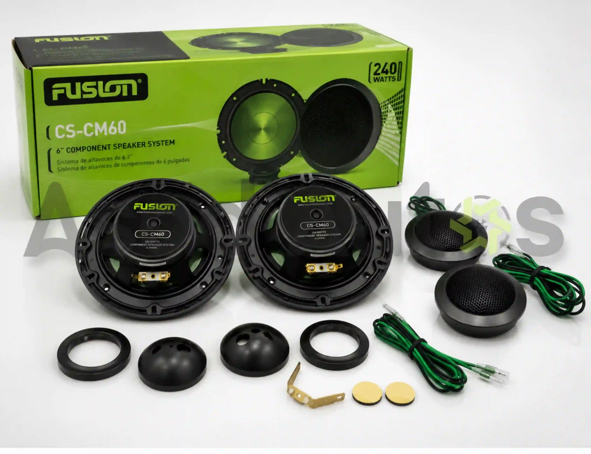 Fusion CS-CM60 6-Inch 240W Component Car Speakers