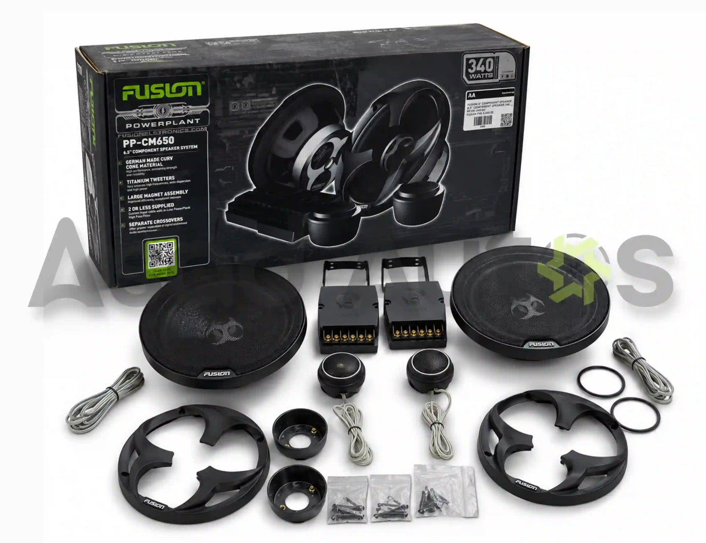 Fusion PP-CM650 6.5 Inch 340W Component Speakers