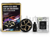 Hidden Eco Drive solar wheel hub car air freshener with 5ml refill oil