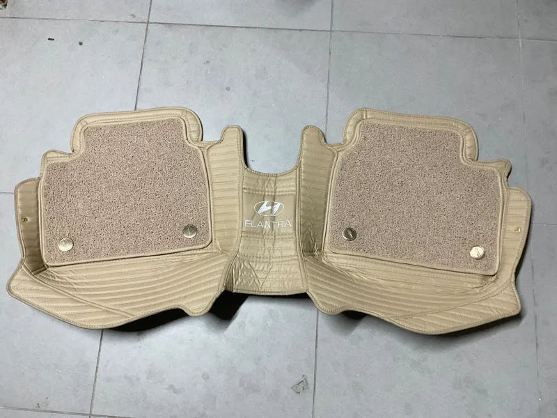 "Hyundai New Elantra 11D Mats – Premium All-Weather Floor Protection with Luxury Design"
