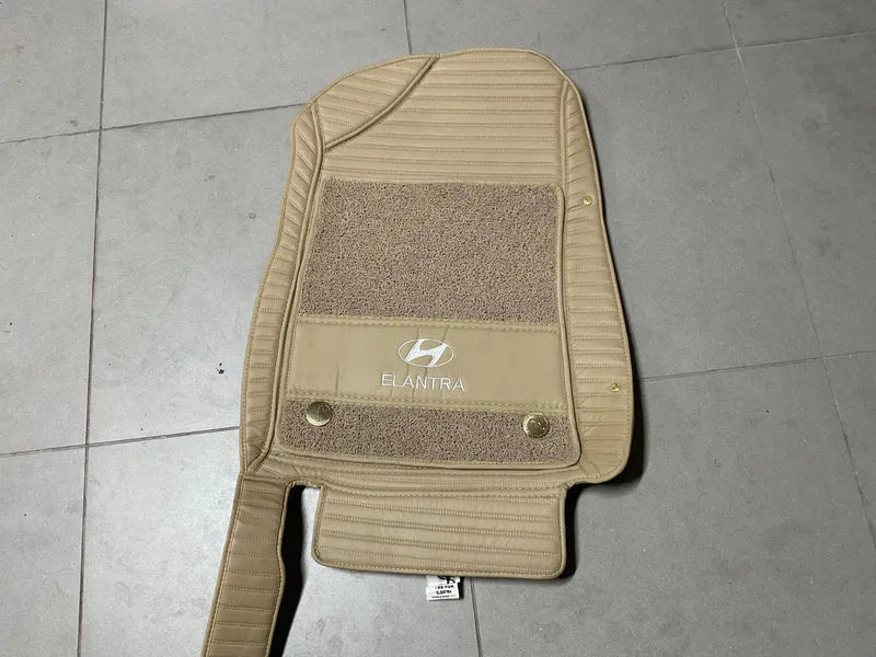 "Hyundai New Elantra 11D Mats – Premium All-Weather Floor Protection with Luxury Design"
