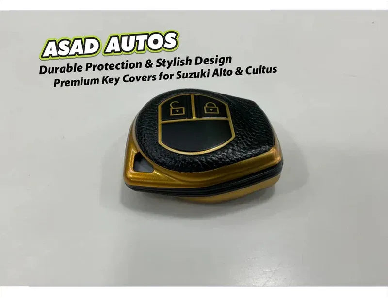 "Protective key cover showcasing design and fit for Suzuki Alto"

