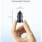 "QGeeM USB Car Charger with QC 3.0 & USB-C PD fast charging, dual-port design, and smart safety protection."
