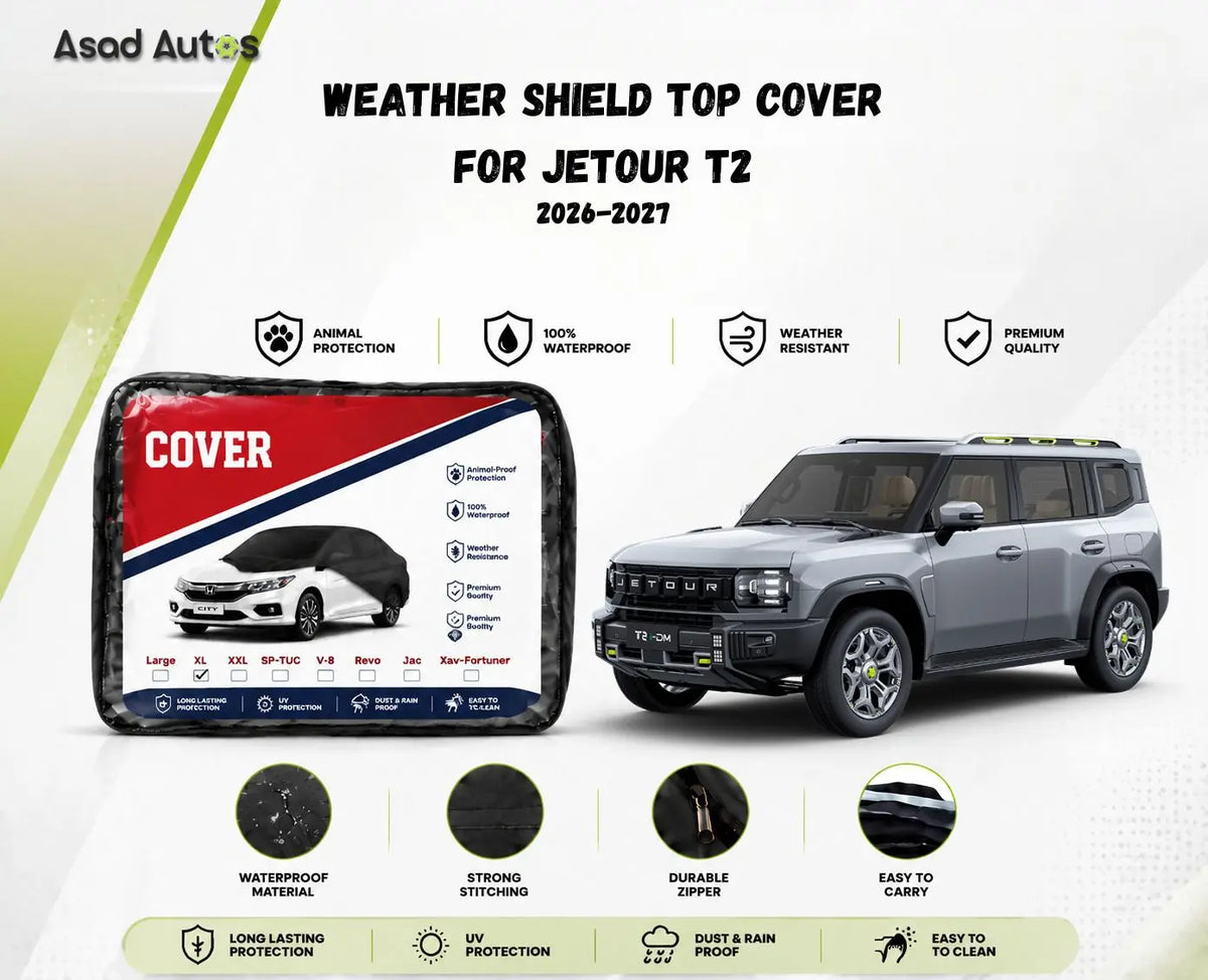 Jetour T2 Weather Shield Top Cover 2026-2027