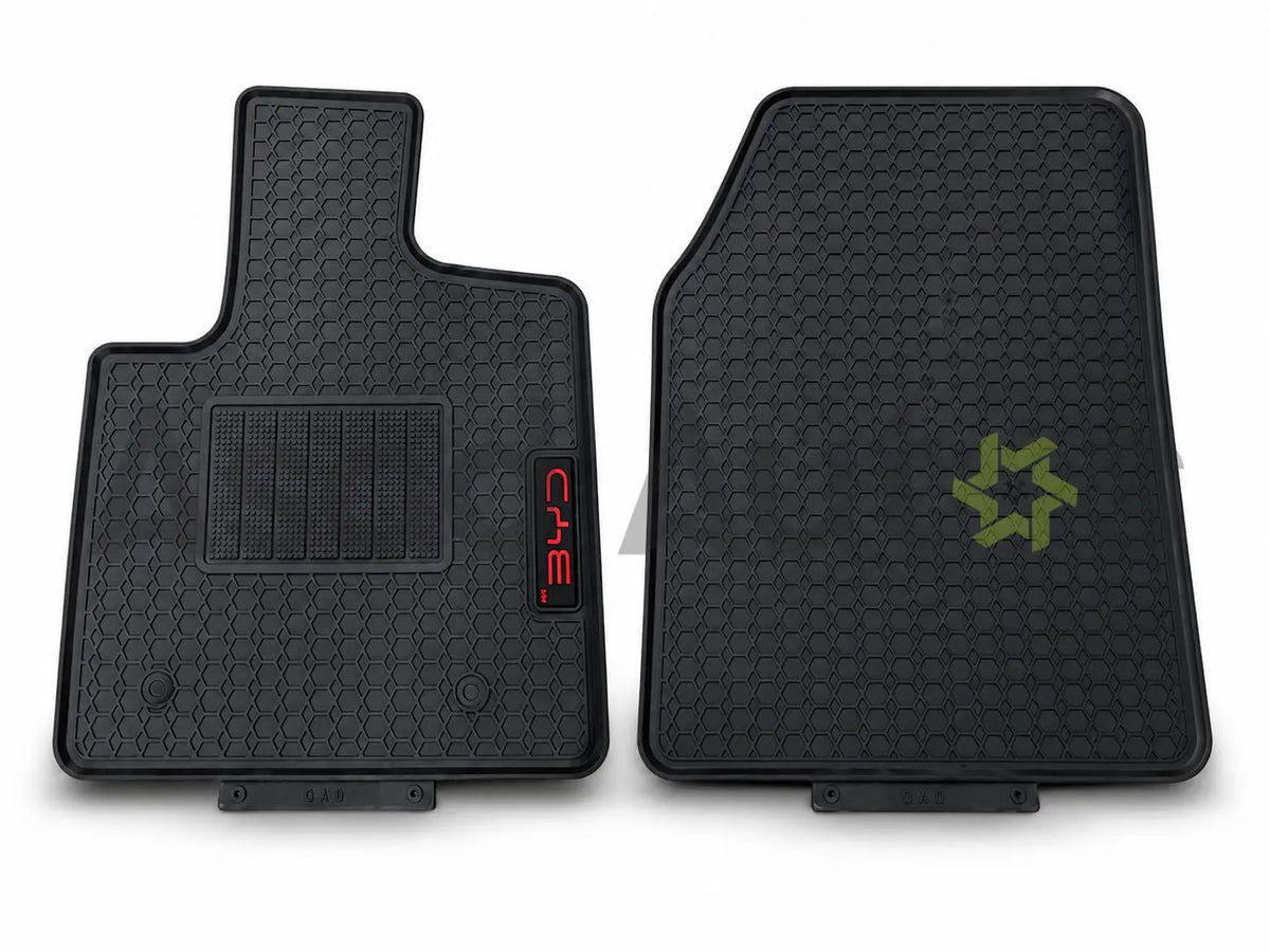Front latex floor mats for BYD Atto 3 driver and passenger side