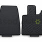 Latex floor mats installed inside a Deepal S05 cabin