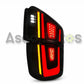 Lava style LED backlights with flowing effect for Toyota Corolla 2009-2013 tail lights - Asad Autos
