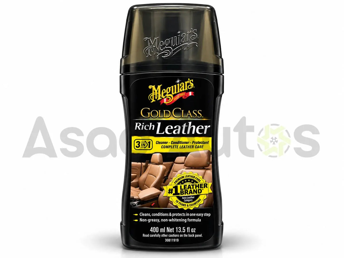 Meguiar's Gold Class Rich Leather 3-in-1 400ml bottle